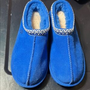 UGG Kids Royal Blue Slippers